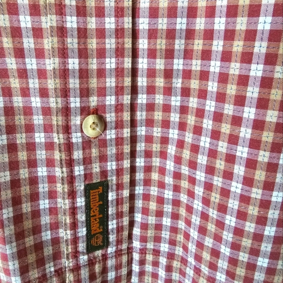 Timberland Men's Short Sleeve Shirt sz large - Picture 4 of 5